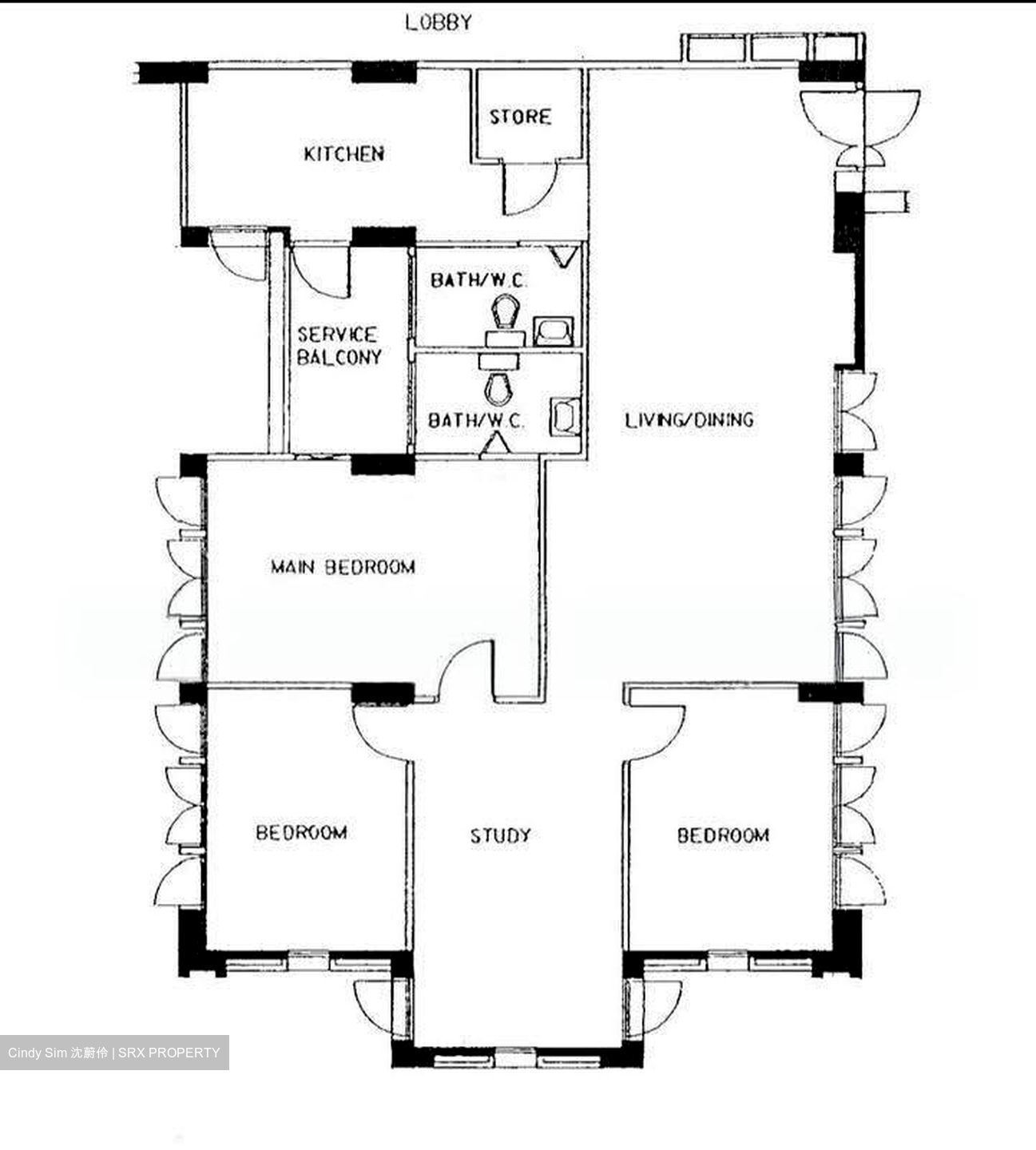 Blk 923 Hougang Avenue 9 (Hougang), HDB 5 Rooms #638739101
